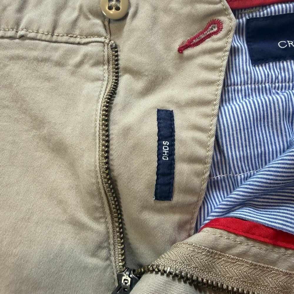 Daniel Cremieux SOHO Men's Shorts 30 Khaki - Picture 2 of 9